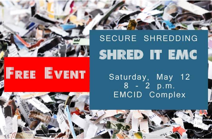 EMCID to Host 3rd Annual Free Shredding Event